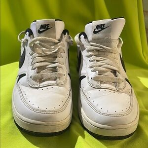 Nike Classic White and Black High-Tops
